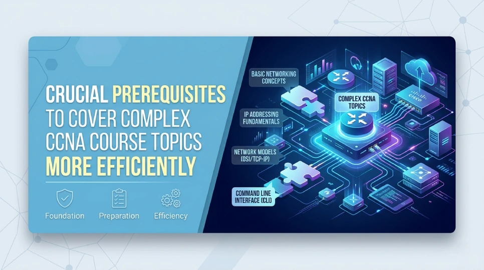 Crucial Prerequisites to Cover Complex CCNA Course Topics More Efficiently