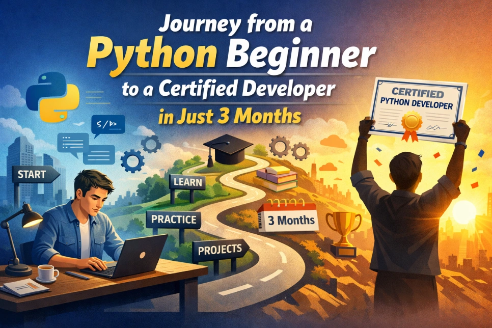 Journey from a Python Beginner to a Certified Developer in Just 3 Months