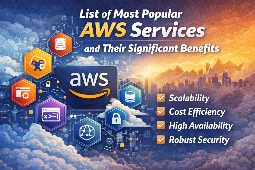 List of Most Popular AWS Services and Their Significant Benefits