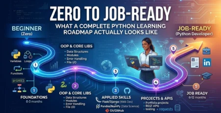 Zero to Job-Ready: What a Complete Python Learning Roadmap Actually Looks Like